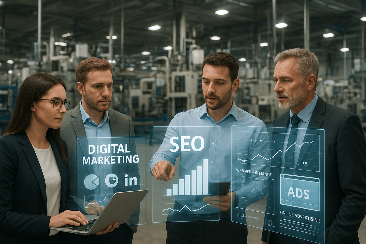 Digital marketing for manufacturers