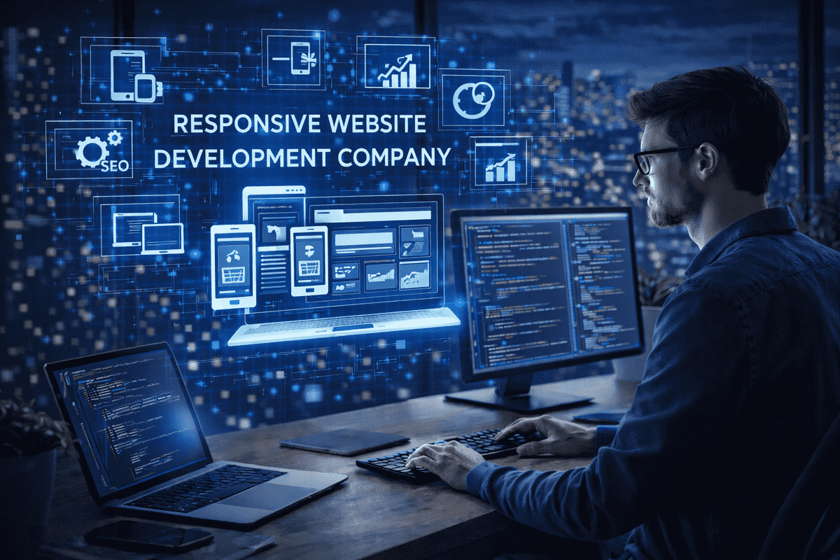 responsive website development company creating mobile-friendly websites