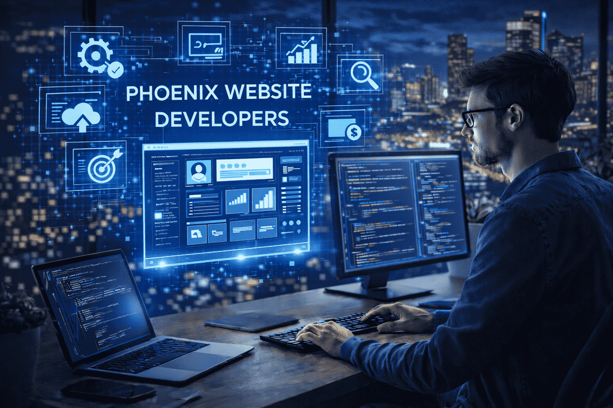 Phoenix website developers creating responsive and user-focused websites for growing businesses