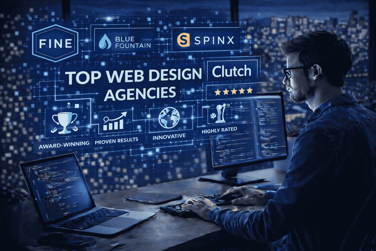 Top web design agencies creating modern, responsive, and conversion-focused websites