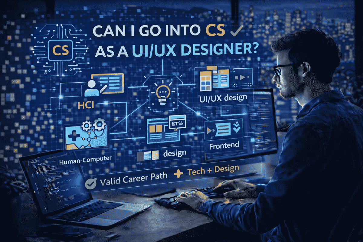 can i go into cs as a ui/ux designer