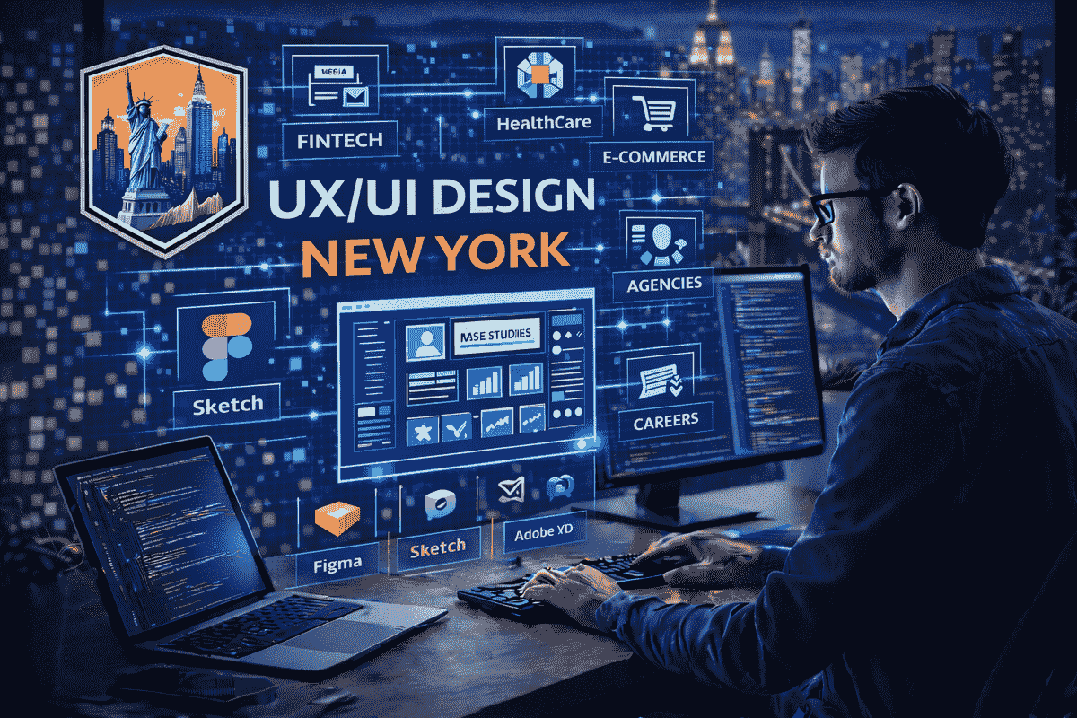 UX UI design New York services focused on user experience and interface design