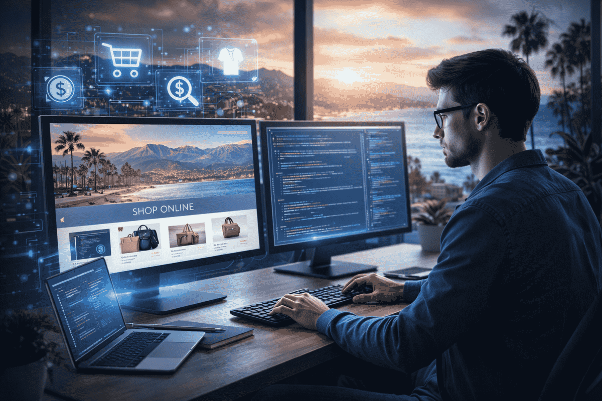 Santa Barbara ecommerce web site development for fast, secure and user-friendly online stores