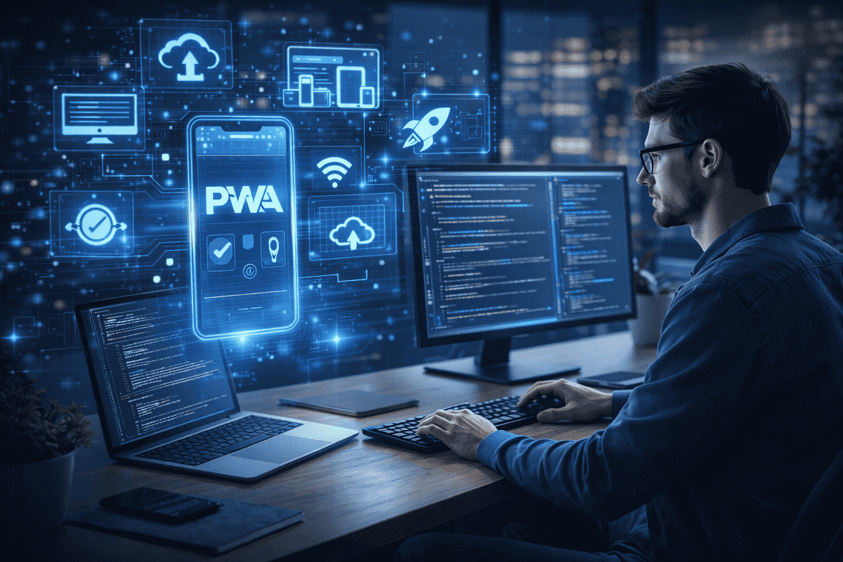 Progressive web app development services for high-performance, offline-ready web applications