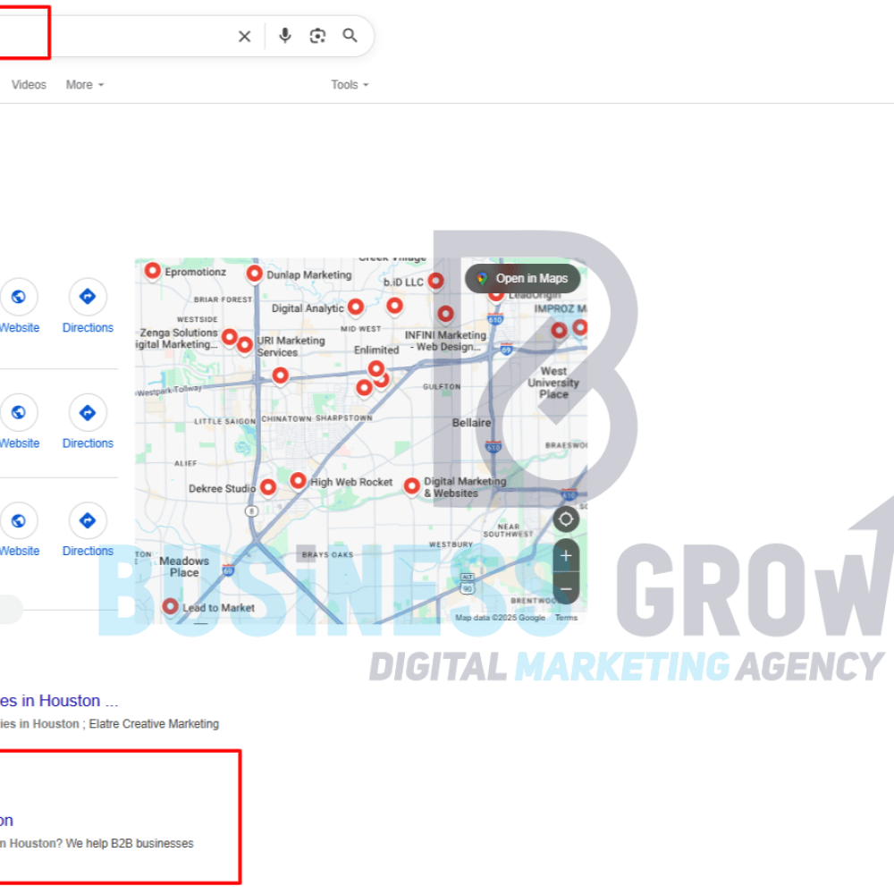 B2B Digital Marketing Agency in Houston