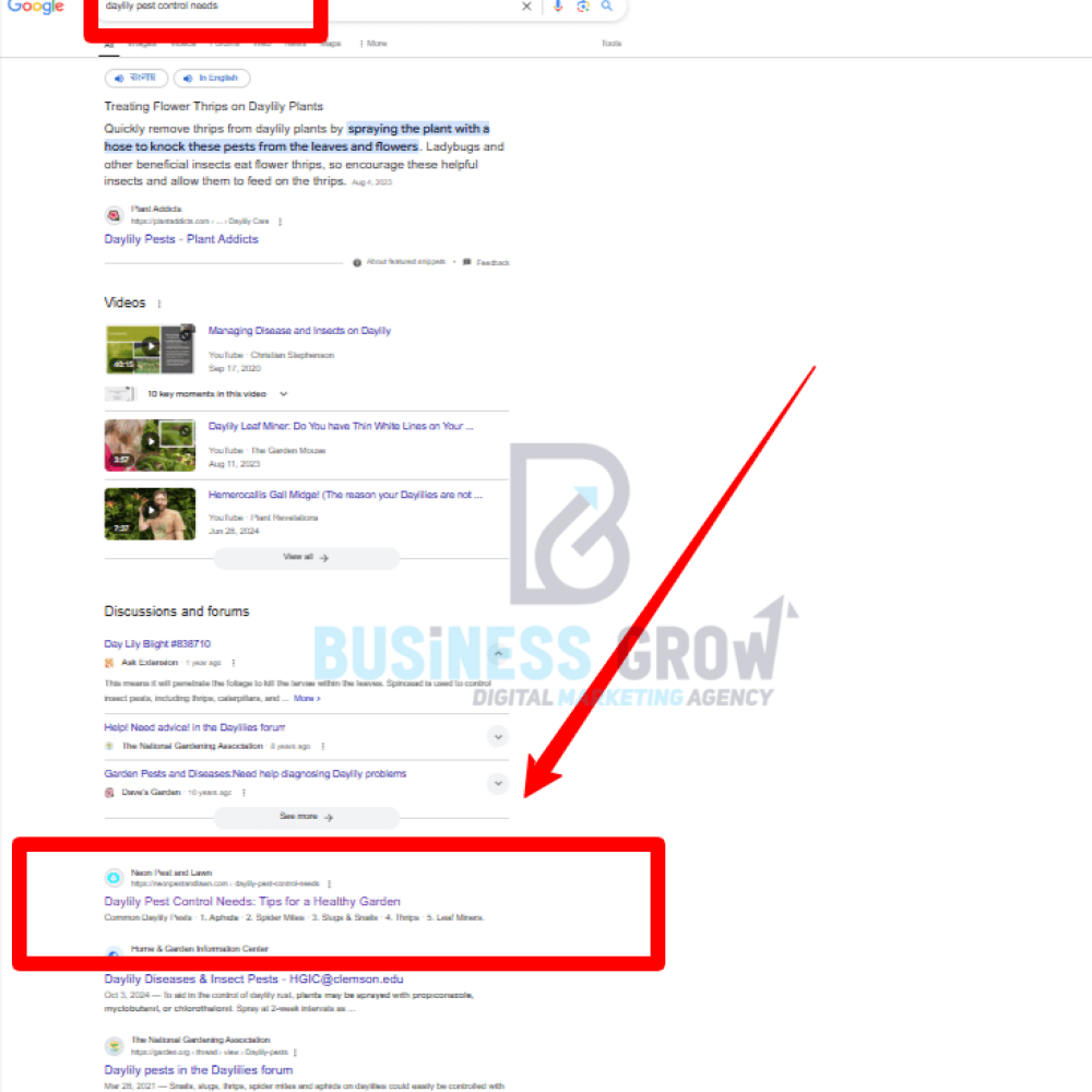 keywords rank 4